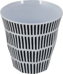 Bo-Camp Servies - Mix & Match - 16 Delig - Zwart/Wit -Buitenkampeer Winkel 1018x1200 3