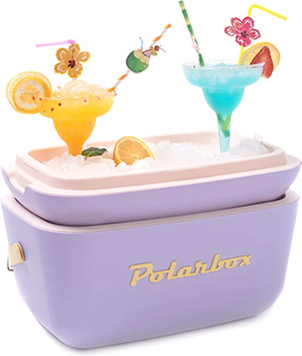 Merkloos Polarbox - Koelbox - Met Schouderband - Paars - 12 Liter - 40x26x(H)23cm 2 Merkloos Polarbox - Koelbox - Met Schouderband - Paars - 12 Liter - 40x26x(H)23cm - Afbeelding 2