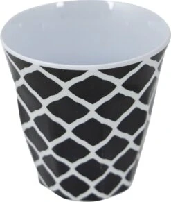 Bo-Camp Servies - Mix & Match - 16 Delig - Zwart/Wit -Buitenkampeer Winkel 1019x1200 5