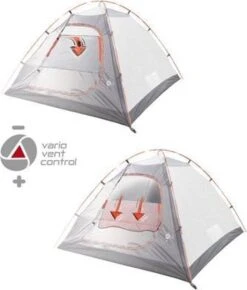 High Peak Kira 3.0 Koepeltent Nimbus - Nimbus Grijs - 3 Persoons -Buitenkampeer Winkel 1021x1200