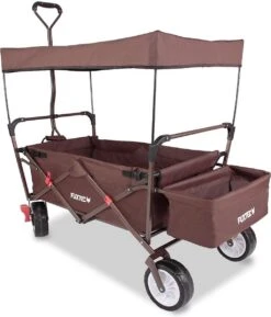 FUXTEC Bolderkar CT350 - Bruin -Buitenkampeer Winkel 1024x1200 1