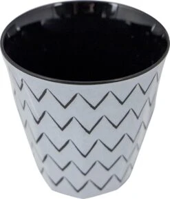 Bo-Camp Servies - Mix & Match - 16 Delig - Zwart/Wit -Buitenkampeer Winkel 1027x1200 2