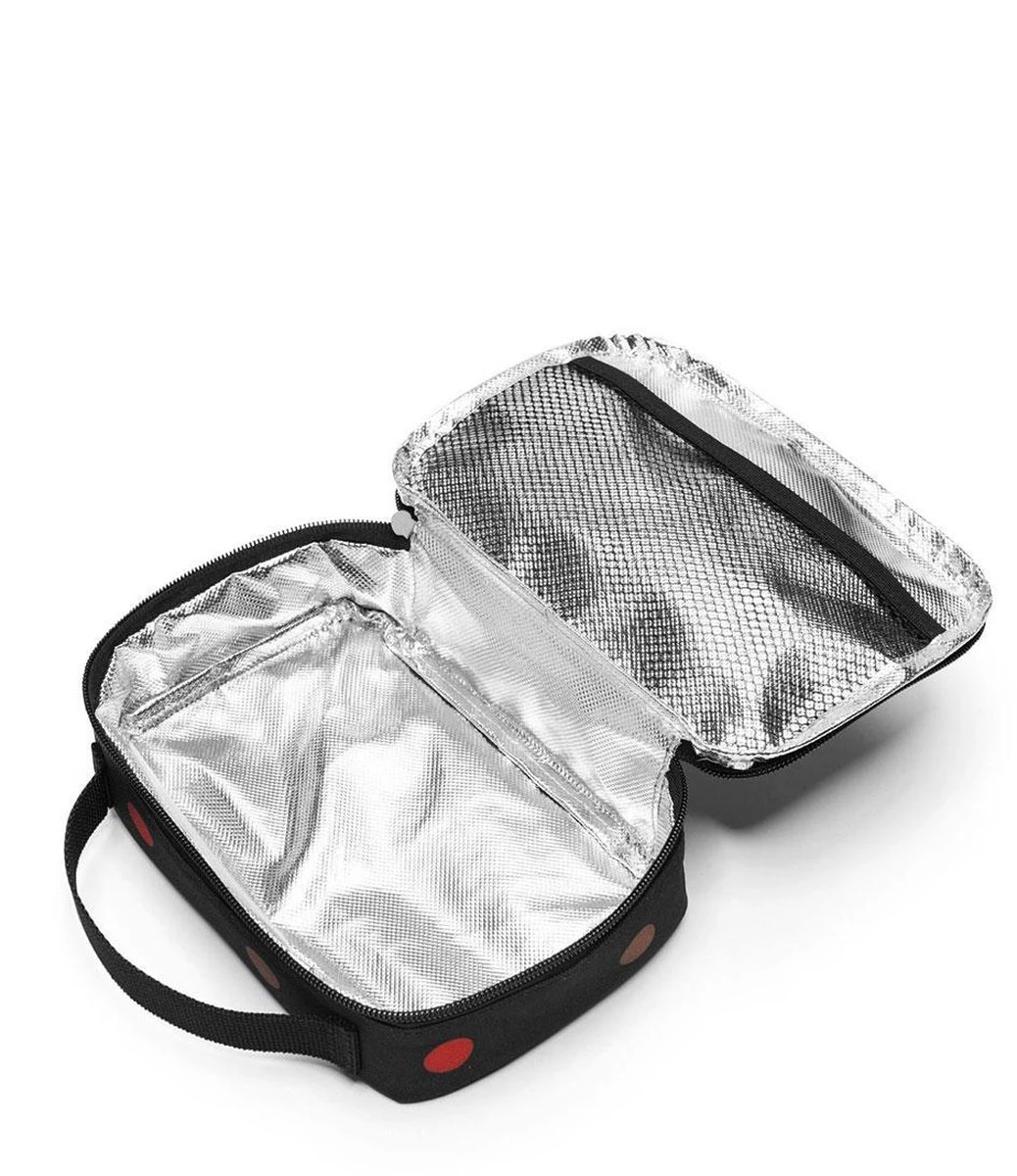 Reisenthel Thermocase Lunchbox - 1,5L - Dots Zwart 3 Reisenthel Thermocase Lunchbox - 1,5L - Dots Zwart - Afbeelding 3