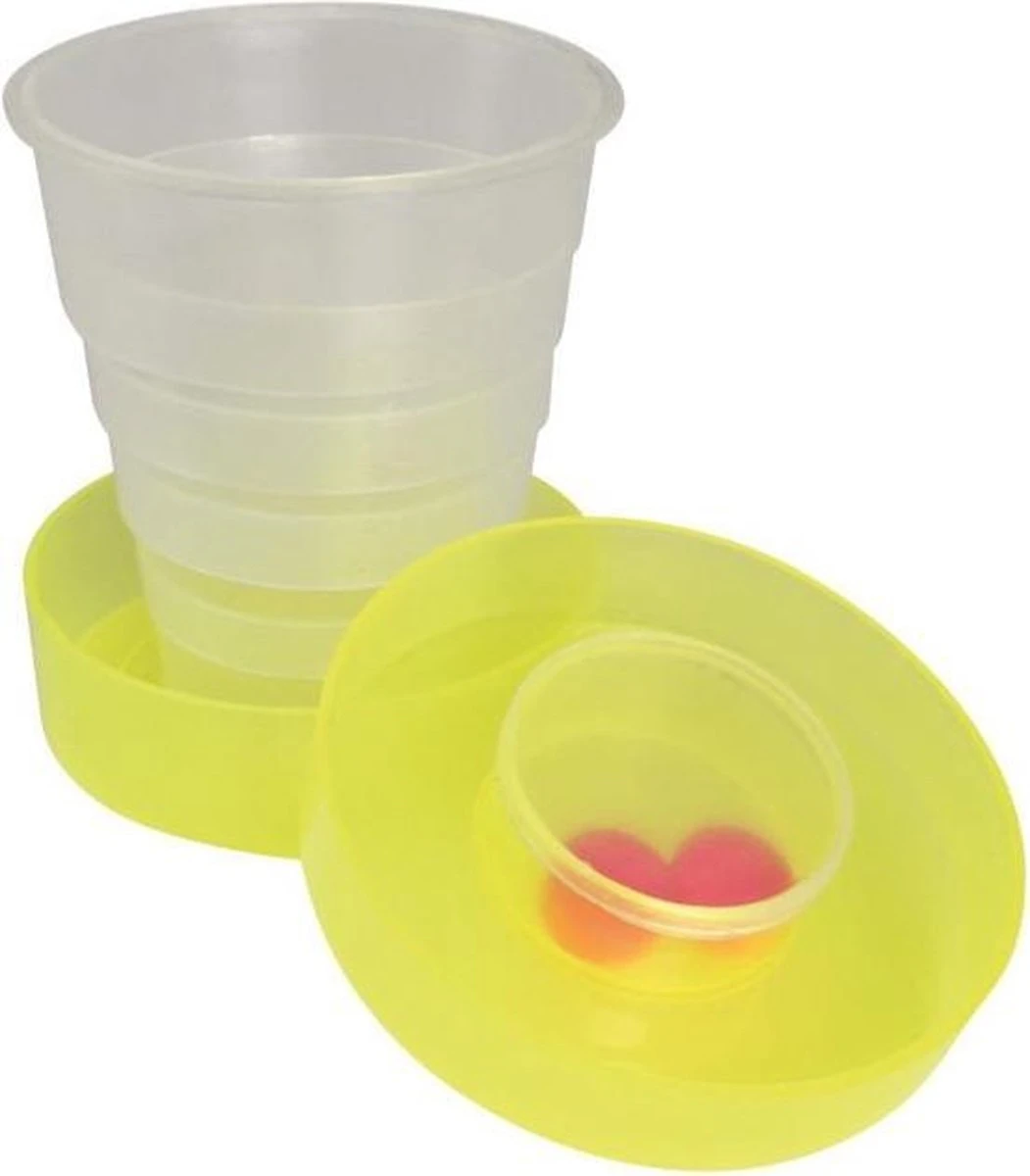 Travelsafe Travelcup - Opvouwbaar Bekertje - 80 Ml 4 Travelsafe Travelcup - Opvouwbaar Bekertje - 80 Ml - Afbeelding 4