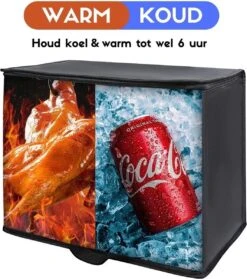 Koeltas - 28 Liter - Geïsoleerde Koeltas - Lunchtas - Picknicktas - Koeltas Lunch - Koeltassen - Koelzak -Buitenkampeer Winkel 1063x1200 3