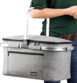 Bomoe Koeltas Picknickmand Opvouwbaar IceBreezer K47 - 47x27x26 Cm - 32 Liter- Perfect Voor Barbecues Of Boodschappen -Buitenkampeer Winkel 1101x1200 4