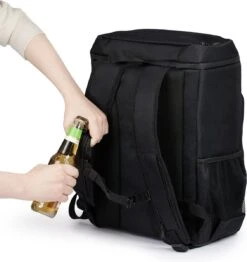 Sunflake Koelrugzak Groot - Lunchtas - Koeltas Backpack Voor Dames & Heren - Zwart -Buitenkampeer Winkel 1131x1200 6