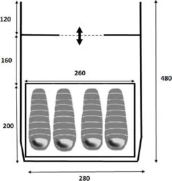 Redwood Zephyr 280 PO - Tent 4-persoons - Tunnel Tent - Grijs -Buitenkampeer Winkel 1140x1200