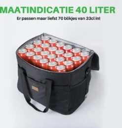 Packaway 4 Laags Geïsoleerde Koeltas - Lunchtas 40 Liter - Zwart 29 Packaway 4 Laags Geïsoleerde Koeltas - Lunchtas 40 Liter - Zwart -Buitenkampeer Winkel 1144x1200 5