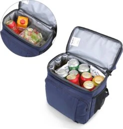 Koeltas Rugzak (28L) - 16 Blikjes - Lunchtas Voor Dames En Heren - Picknicktas - Blauw -Buitenkampeer Winkel 1146x1200 4
