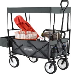 Monzana Bolderkar Opvouwbaar - 100 Liter - Met Afneembaar Dak Grijs 16 Monzana Bolderkar Opvouwbaar - 100 Liter - Met Afneembaar Dak Grijs -Buitenkampeer Winkel 1148x1200 2