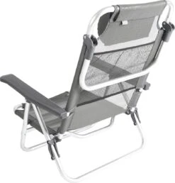 Bo-Camp Beach Chair - Monaco - Aluminium - Grijs -Buitenkampeer Winkel 1149x1200 2