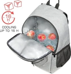 Bomoe Koeltas Rugzak IceBreezer KR45 Koelrugzak Grijs 45x19x33 Cm - 25 Liter -Buitenkampeer Winkel 1153x1200 8