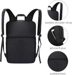 Koeltas Rugzak (28L) - Geschikt Voor 16 Blikjes - Lunchtas Voor Dames En Heren - Zwart -Buitenkampeer Winkel 1159x1200 6