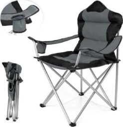 Sens Design Campingstoel - Kampeerstoel - Opvouwbaar - Grijs -Buitenkampeer Winkel 1160x1200 5