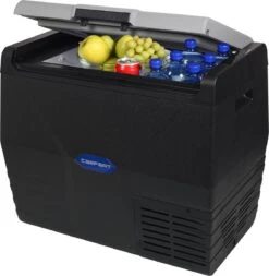 Campart Koelbox XXL CB-8695 – Koelen En Vriezen – LED Display Met Digitale Temperatuurweergave - Coolbox 230V En 12V - 35 Liter - Zwart -Buitenkampeer Winkel 1171x1200