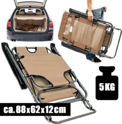 Ligstoel Opvouwbaar 155x60cm - Lichte Ligbed Relaxstoel Tuinstoel Campingstoel Strandstoel -Buitenkampeer Winkel 1176x1200 3