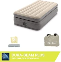 Intex Prime Comfort - Luchtbed - 1-Persoons - 99x191x51 Cm (BxLxH) - Grijs - Met Ingebouwde Motorpomp 13 Intex Prime Comfort - Luchtbed - 1-Persoons - 99x191x51 Cm (BxLxH) - Grijs - Met Ingebouwde Motorpomp -Buitenkampeer Winkel 1184x1200 1