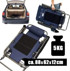 Ligstoel 155x60cm - Opvouwbaar Campingstoel Ligbed Strandstoel Tuinstoel Vouwligstoel Blauw 21 Ligstoel 155x60cm - Opvouwbaar Campingstoel Ligbed Strandstoel Tuinstoel Vouwligstoel Blauw -Buitenkampeer Winkel 1184x1200 4