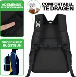 Brisby 4 Laags Geïsoleerde Koeltas Rugzak - 25 Liter - Met Handige Vakken Voor Bestek En Essentials - Waterafstotend Materiaal - Zwart 13 Brisby 4 Laags Geïsoleerde Koeltas Rugzak - 25 Liter - Met Handige Vakken Voor Bestek En Essentials - Waterafstotend Materiaal - Zwart -Buitenkampeer Winkel 1192x1200 12