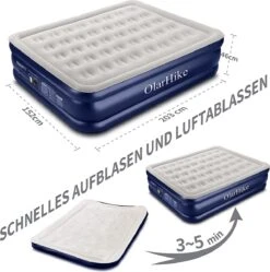 OlarHike Queen Size Luchtmatras Met Geïntegreerde Elektrische Pomp, Zelfopblazend Luchtbed, Voor 2 Personen, Premium Gastenbed, Opblaasbaar Matras Voor Camping Of Thuisgebruik, 203 X 152 X 46 Cm 8 OlarHike Queen Size Luchtmatras Met Geïntegreerde Elektrische Pomp, Zelfopblazend Luchtbed, Voor 2 Personen, Premium Gastenbed, Opblaasbaar Matras Voor Camping Of Thuisgebruik, 203 X 152 X 46 Cm -Buitenkampeer Winkel 1192x1200 3