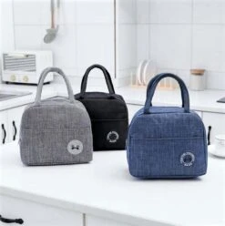 Koeltas - Lunchtas - Volwassenen En Kinderen - Compact & Handig: Zomer - Picknick -School - Lunch - Werk - Klassiek Grijs -Buitenkampeer Winkel 1196x1200 21