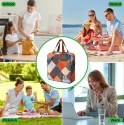 Brisby 4 Laags Geïsoleerde Koeltas - Lunchtas 7 Liter - Blok 9 Brisby 4 Laags Geïsoleerde Koeltas - Lunchtas 7 Liter - Blok -Buitenkampeer Winkel 1197x1200 43