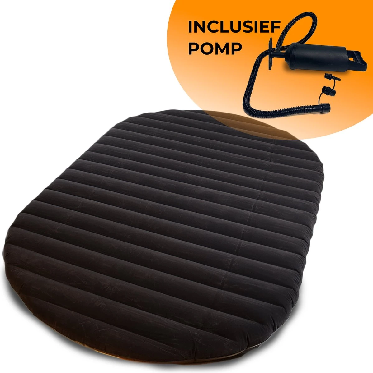 Deryan Cocoon Pop Up Tent - Slaapzak - Luchtbed - Luchtpomp - 4 Persoons - Zilver 2 Deryan Cocoon Pop Up Tent - Slaapzak - Luchtbed - Luchtpomp - 4 Persoons - Zilver - Afbeelding 2