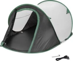 JEMIDI Tweepersoons Pop-up Tent - Opgooitent, Werptent Voor 2 Personen - Ideaal Als Festivaltent Of Kampeertent - Verschillende Kleuren -Buitenkampeer Winkel 1200x1008