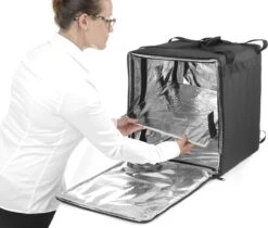 Hendi Pizza & Voedsel Bezorgrugtas Geïsoleerd - 41x41x(H)49cm -Buitenkampeer Winkel 1200x1020 6