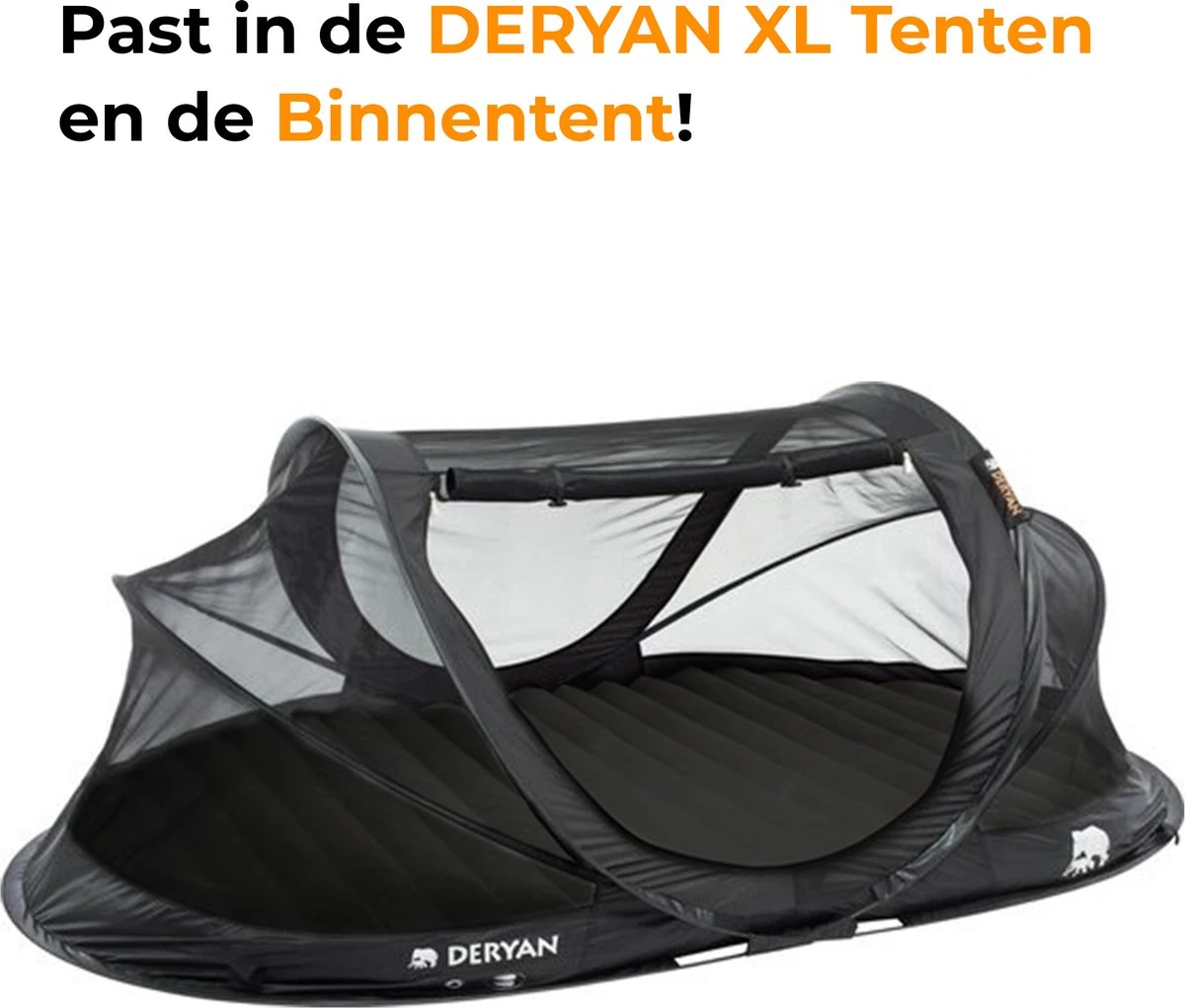 Deryan Cocoon Pop Up Tent - Slaapzak - Luchtbed - Luchtpomp - 4 Persoons - Zilver 9 Deryan Cocoon Pop Up Tent - Slaapzak - Luchtbed - Luchtpomp - 4 Persoons - Zilver - Afbeelding 9