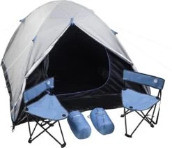 MaxxSport Camping Set - 2 Persoons - Tent + Slaapzakken + Campingstoelen - 200x190x120cm 9 MaxxSport Camping Set - 2 Persoons - Tent + Slaapzakken + Campingstoelen - 200x190x120cm -Buitenkampeer Winkel 1200x1032 1