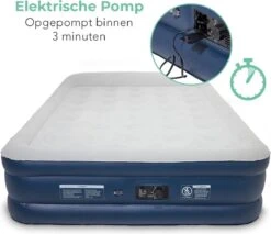 LifeGoods Luchtbed - 2 Persoons - Met Ingebouwde Pomp - Incl. Draagtas En Reparatiekit 12 LifeGoods Luchtbed - 2 Persoons - Met Ingebouwde Pomp - Incl. Draagtas En Reparatiekit -Buitenkampeer Winkel 1200x1034 3