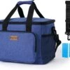Packaway 4 Laags Geïsoleerde Koeltas - Lunchtas 15 Liter - Blauw