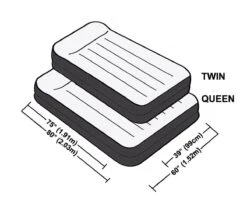 Intex Luchtbed - 2 Persoons - 203x152x42cm -Buitenkampeer Winkel 1200x1055
