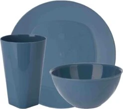 Serviesset 24-delig - Kunststof - Petrol - 8 Personen -Buitenkampeer Winkel 1200x1066 6