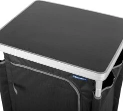 Campart Campingkast CU-0719 – Opvouwbaar En Verstelbaar - 4 Verstelbare Poten - 3 Lagen - Aluminium Frame - Grijs -Buitenkampeer Winkel 1200x1084 4