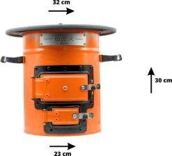 Dutch Rocket Stove - Rocket Stove - Kooktoestel Op Houtvuur - Met Draagtas - Dutch Oven -Buitenkampeer Winkel 1200x1092 4