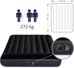 Intex Pillow Rest Classic Full Luchtbed - 2-persoons - 191x137x23 Cm -Buitenkampeer Winkel 1200x1096 1