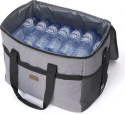 Packaway 4 Laags Geïsoleerde Koeltas - Lunchtas 40 Liter - Grijs -Buitenkampeer Winkel 1200x1099 1