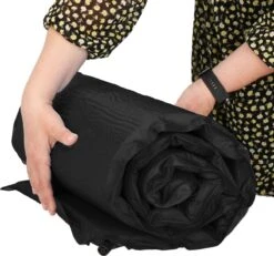 Springos Slaapmat | Zelfopblazend | 180 Cm | Inclusief Hoes | Zwart -Buitenkampeer Winkel 1200x1121
