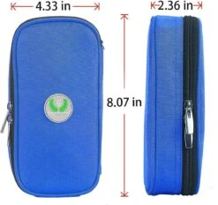 YOUSHARES Insuline Koeltas Diabetici Tas - Medicijnen Diabetici Geïsoleerde Draagbare Koeltas Voor Insuline Pen En Diabetes Koeltas Met 2 Koelaccu's (blauw) 9 YOUSHARES Insuline Koeltas Diabetici Tas - Medicijnen Diabetici Geïsoleerde Draagbare Koeltas Voor Insuline Pen En Diabetes Koeltas Met 2 Koelaccu's (blauw) -Buitenkampeer Winkel 1200x1125 4