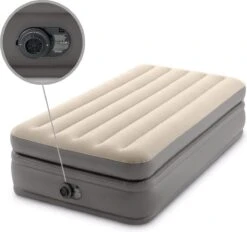 Intex Prime Comfort - Luchtbed - 1-Persoons - 99x191x51 Cm (BxLxH) - Grijs - Met Ingebouwde Motorpomp 17 Intex Prime Comfort - Luchtbed - 1-Persoons - 99x191x51 Cm (BxLxH) - Grijs - Met Ingebouwde Motorpomp -Buitenkampeer Winkel 1200x1126 2