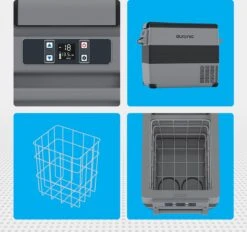 Auronic Elektrische Koelbox - 49.5L - Compressor - 12V En 240V - Grijs -Buitenkampeer Winkel 1200x1129 5