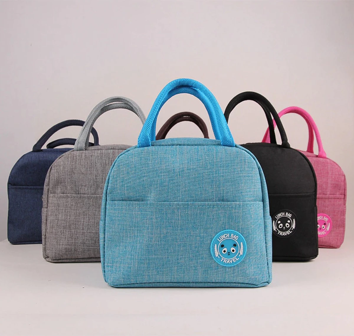 Koeltas - Lunchtas - Volwassenen En Kinderen - Compact & Handig: Zomer - Picknick -School - Lunch - Werk - Klassiek Roze 3 Koeltas - Lunchtas - Volwassenen En Kinderen - Compact & Handig: Zomer - Picknick -School - Lunch - Werk - Klassiek Roze - Afbeelding 3