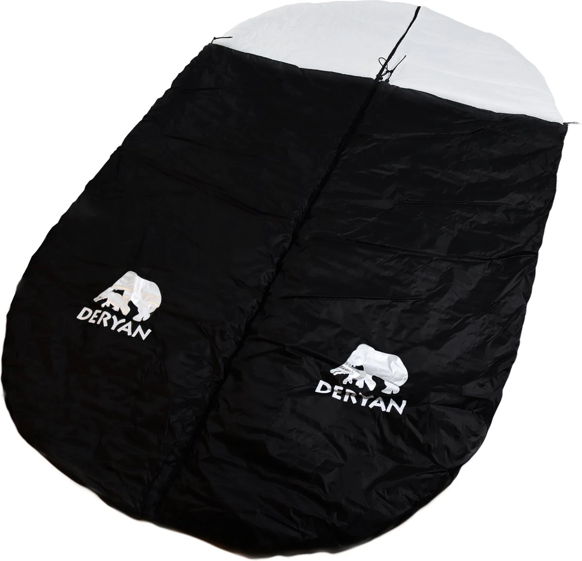 Deryan Cocoon Pop Up Tent - Slaapzak - Luchtbed - Luchtpomp - 4 Persoons - Zilver 3 Deryan Cocoon Pop Up Tent - Slaapzak - Luchtbed - Luchtpomp - 4 Persoons - Zilver - Afbeelding 3