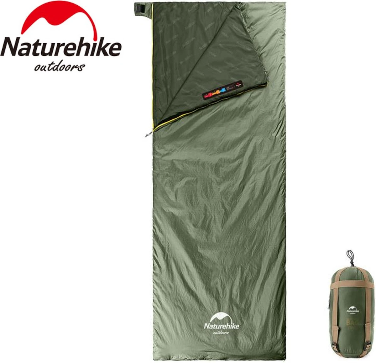 Naturehike® Slaapzak - Lichtgewicht - 205*85cm - Compact - Waterdicht - 3 Seizoenen Slaapzak Lente, Zomer & Herfst - Outdoor - Slaapzakken Volwassen & Kinderen 1 Naturehike® Slaapzak - Lichtgewicht - 205*85cm - Compact - Waterdicht - 3 Seizoenen Slaapzak Lente, Zomer & Herfst - Outdoor - Slaapzakken Volwassen & Kinderen