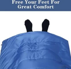 HikeMeister ® Mummy Slaapzak Kamperen Blauw Ca. 220 X 75 Cm Met Draagtas 9 HikeMeister ® Mummy Slaapzak Kamperen Blauw Ca. 220 X 75 Cm Met Draagtas -Buitenkampeer Winkel 1200x1162 8