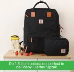 Brisby 4 Laags Geïsoleerde Koeltas - Lunchtas 1.5 Liter - Zwart 13 Brisby 4 Laags Geïsoleerde Koeltas - Lunchtas 1.5 Liter - Zwart -Buitenkampeer Winkel 1200x1167 7