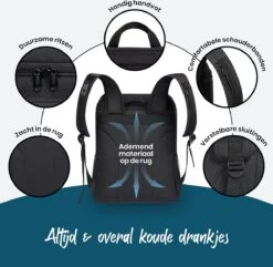 Sunflake Koelrugzak - Lunchtas - Koeltas Backpack Voor Dames & Heren - Zwart 16 Sunflake Koelrugzak - Lunchtas - Koeltas Backpack Voor Dames & Heren - Zwart -Buitenkampeer Winkel 1200x1171 18